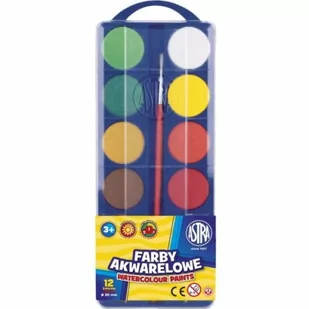 Astra Farby akwarelowe 12 kolorów - Farby i media malarskie - miniaturka - grafika 2