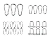 Sprzęt wspinaczkowy - PARKSIDE® Karabińczyki lub szekli - miniaturka - grafika 1