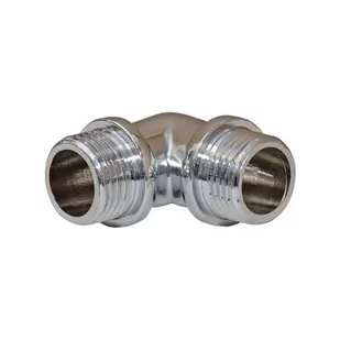 Kolano wkrętno-wkrętne 1/2" chrom - Akcesoria hydrauliczne - miniaturka - grafika 1