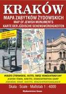 Przewodniki - Plan miasta „Kraków – Mapa Zabytków Żydowskich” - Opracowanie zbiorowe - miniaturka - grafika 1