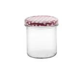 Pojemniki kuchenne - Fl1 SŁOIKI 350ML Z NAKRĘTKĄ NADRUK 3SZT ANTEK NEW 3ZV-KPL-S0.350/3NN_N - miniaturka - grafika 1