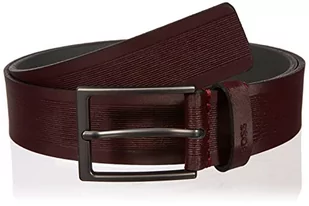 BOSS Pasek męski, Dark Red607, 115 - Paski - miniaturka - grafika 1