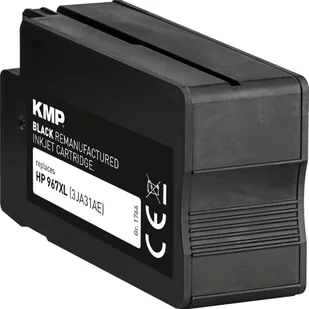 KMP ink cartridge black compatible w/ HP 3JA31AE 967 XL - Tusze zamienniki - miniaturka - grafika 1