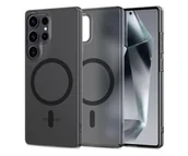 Etui i futerały do telefonów - Tech-Protect Magslim Magsafe do Samsung Galaxy S25 Ultra Matte/Black - miniaturka - grafika 1