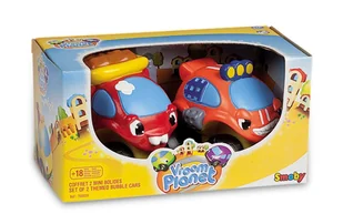 Smoby 211124 MINI SAMOCHODZIKI VROOM SOFT - Samochody i pojazdy dla dzieci - miniaturka - grafika 1