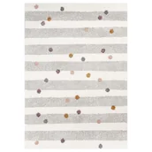 Dywany dla dzieci - Dywan Stripes and Dots beige 120x170cm - miniaturka - grafika 1