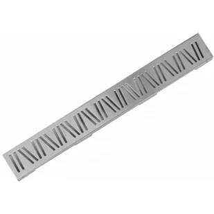 Maskownica do odpływu liniowego MEXEN M22, srebrna, 70 cm - Odpływy liniowe - miniaturka - grafika 1