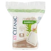 Waciki, płatki i patyczki kosmetyczne - Cleanic, Home SPA Bamboo, Płatki kosmetyczne, 50 szt. - miniaturka - grafika 1