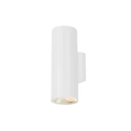 Lampy ogrodowe - Biała lampa ścienna na elewację LED 24W O303WL-L24W3K z serii SHIM - miniaturka - grafika 1