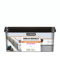 Farby wewnętrzne - Luxens Farba do podłóg renowacyjna 2.5 l Biały satyna - miniaturka - grafika 1
