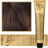 Farby do włosów i szampony koloryzujące - Fanola 5.3 Oro Puro Therapy Keratin Color 100 ML jasnobrązowy złoty HC-18-31 - miniaturka - grafika 1