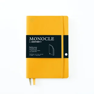 Notatnik Monocle by Leuchtturm1917 Paperback B6+, Miękka Oprawa, Kropki, Żółty - Notesy i bloczki - miniaturka - grafika 1