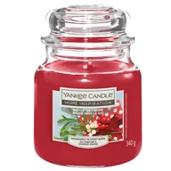 Świece - Yankee Candle Świeca Home Inspiration Mistletoe Charm, 340 g - miniaturka - grafika 1