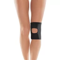 Ortezy, stabilizatory i opaski elastyczne - Toros Group Stabilizator stawy kołanowego z otwarta rzepką kolor czarny rozmiar 1 513(cz)-1 - miniaturka - grafika 1