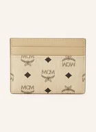 Etui na dokumenty i karty - Mcm Etui Na Karty Visetos beige - miniaturka - grafika 1