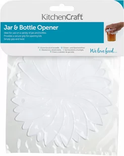 Kitchen Craft szklanych i otwieracz do butelek, guma KCJAR - Korkociągi i otwieracze - miniaturka - grafika 1