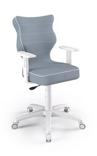Fotel biurowy, krzesło biurowe Entelo Good Chair Ergonomiczne krzesło Duo JS06, 6, błękitno-białe CA-D-6-A-B-JS06-B - Fotele i krzesła biurowe - miniaturka - grafika 1