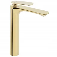 Baterie umywalkowe - Rea Bateria umywalkowa Berg Gold Wysoka B2042 - miniaturka - grafika 1