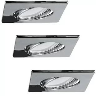 Polux Zestaw 3 oczek OLIN 3x3,5W LED 305855 NIKIEL SANICO - Oprawy, klosze i abażury - miniaturka - grafika 1