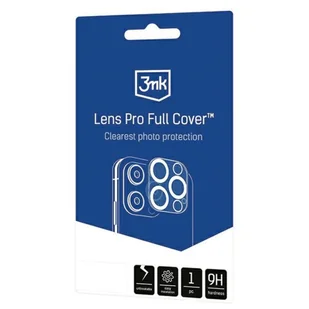 3MK Lens Pro Full Cover iPhone 13 Pro/ 13 Pro Max Szkło hartowane na obiektyw aparatu z ramką montażową 1szt - Pozostałe akcesoria do telefonów - miniaturka - grafika 10