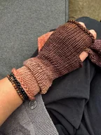 Rękawiczki - Czekolada / mitenki - miniaturka - grafika 1