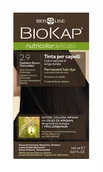 Pozostałe kosmetyki - BIOKAP Nutricolor Delicato 2.9 Ciemny Czekoladowy Kasztan 140 ml 7043006 - miniaturka - grafika 1