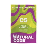 Mokra karma dla kotów - Natural Code C5 Kurczak I Jagnięcina - Mokra Karma Dla Kota - Saszetka 70G - miniaturka - grafika 1