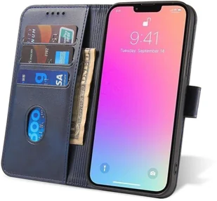 Etui Magnet Case z klapką do Samsung Galaxy S25 Ultra - niebieskie - Etui i futerały do telefonów - miniaturka - grafika 1