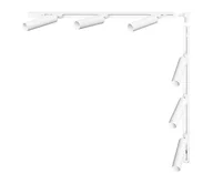 Lampy sufitowe - Zuma Line 3578 - Oświetlenie punktowe w systemie szynowym LULU 6xGU10/35W/230V białe - miniaturka - grafika 1