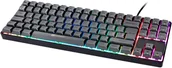 Klawiatury - Gamiac TKL90G Gaming Keyboard, Kailh Blue - black/grey GAKM-G90DW24.11 - miniaturka - grafika 1