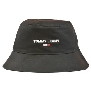 Kapelusz Tommy Jeans Sport Bucket Czarny - AW0AW11661-BDS - Czapki męskie - miniaturka - grafika 1