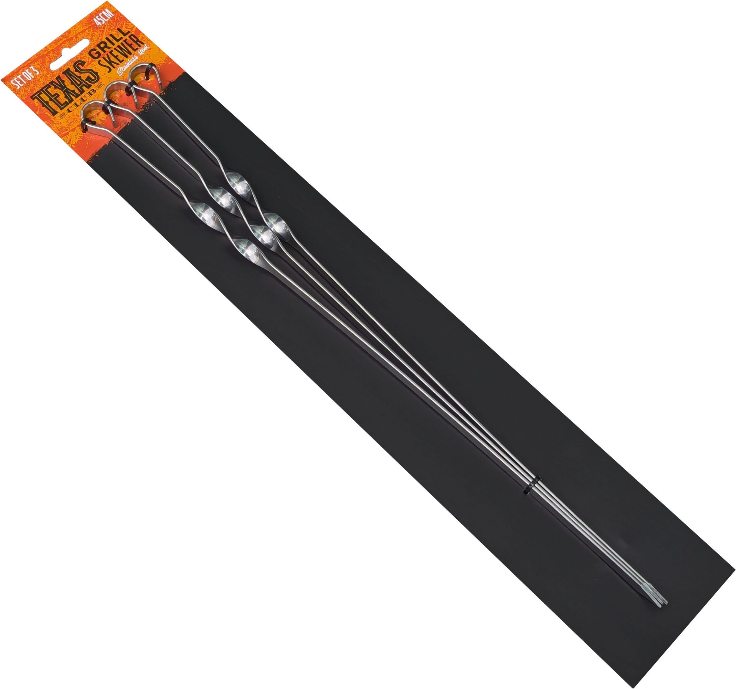 SKEWER TEXAS CLUB 45CM 3PCS