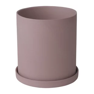 Różowa porcelanowa doniczka Blomus Nona - Donice - miniaturka - grafika 1