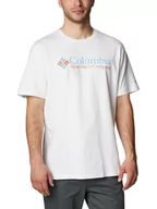 Koszulki i topy damskie - Columbia Koszulka "Deschutes Valley" w kolorze białym - miniaturka - grafika 1
