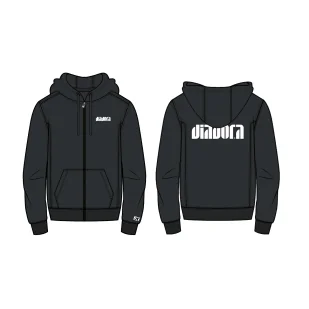 Bluza unisex DIADORA HOODIE FZ. ATHL. LOGO - Bluzy męskie - miniaturka - grafika 1