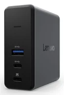 Stacje dokujące i replikatory portów - Lenovo X9 Charging GaN Dock Przewodowa USB 3.2 Gen 2 (3.1 Gen 2) Type-C Szary 40BD0065EU - miniaturka - grafika 1