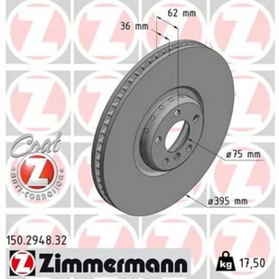Tarcza hamulcowa ZIMMERMANN 150.2948.32 - Tarcze hamulcowe - miniaturka - grafika 1