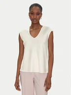 Bluzki damskie - Rinascimento Bluzka CFC0122604003 Écru Regular Fit - miniaturka - grafika 1