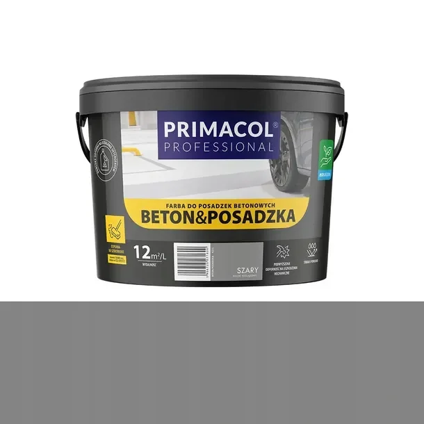PRIMACOL Farba Beton Posadzka MOCNA 4,5 l SZARY