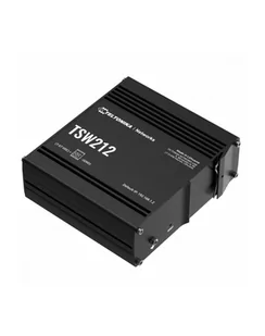 teltonika Przełącznik zarządzalny przemysłowy TSW212 2xSFP 8xGbE L2/L3 - Switche - miniaturka - grafika 1