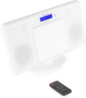 Radioodtwarzacze - Audizio Miniwieża HIFI Nimes CD tuner FM BT USB biała one size - miniaturka - grafika 1