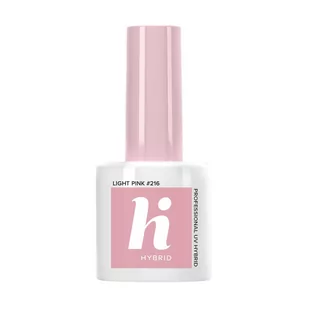 Hi Hybrid lakier hybrydowy Unicorn 216 Light Pink Hi Hybrid - Pozostałe kosmetyki - miniaturka - grafika 1