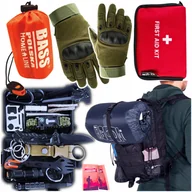 Plecaki - 21el Apteczka Ratunkowa mil-tec Podróżna Plecak Wojskowy 35L Śpiwór - miniaturka - grafika 1