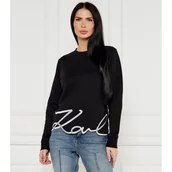 Bluzy damskie - Karl Lagerfeld Bluza Regular Fit - miniaturka - grafika 1