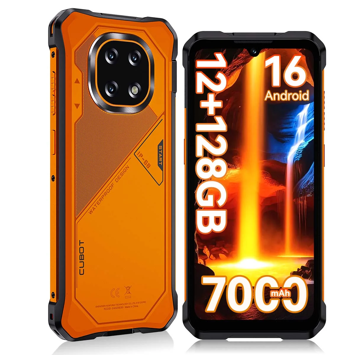 Cubot King Kong ES 5 4G 12/128GB Pomarańczowy