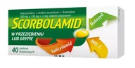 Przeziębienie i grypa - Polpharma ZAKŁADY FARMACEUTYCZNE S.A. Scorbolamid 40 drażetek 4329604 - miniaturka - grafika 1
