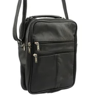 Torby męskie - Torba męska skórzana MAGRE (PL) Pionowa DeLux Dwukomorowa Kuba 20 x 28 x 12 [cm] - miniaturka - grafika 1