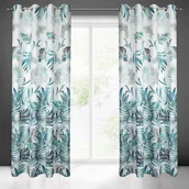 Zasłony - Zasłona 140 x 250 Dekoracyjna Pilar Granat - miniaturka - grafika 1