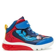 Buty dla chłopców - Sneakersy Geox J Ciberdron J56LBF 0BC14 C0200 S Niebieski - miniaturka - grafika 1
