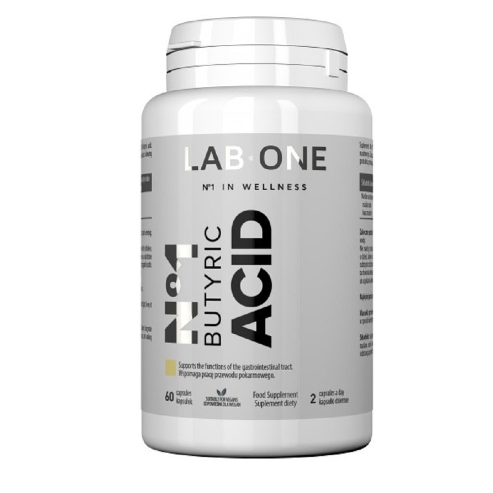 Lab One Butyric Acid Maślan Sodu, kapsułki, 60 szt.